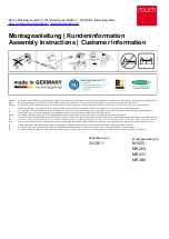 Предварительный просмотр 1 страницы Rauch M1523 Assembly Instructions Manual