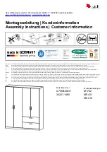 Rauch M1742 Assembly Instructions Manual предпросмотр