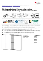 Rauch M1863 Assembly Instructions Manual предпросмотр