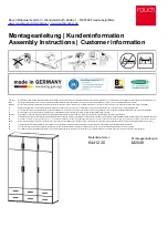 Rauch M2048 Assembly Instructions Manual предпросмотр