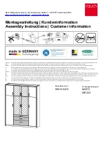 Предварительный просмотр 1 страницы Rauch M2072 Assembly Instructions Manual