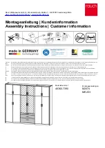 Rauch M2074 Assembly Instructions Manual предпросмотр