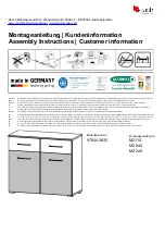 Предварительный просмотр 1 страницы Rauch M2110 Assembly Instructions Manual