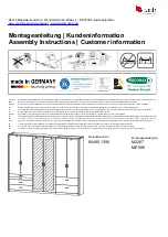 Предварительный просмотр 1 страницы Rauch M2267 Assembly Instructions Manual