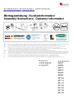 Rauch M2295 Assembly Instructions Manual предпросмотр