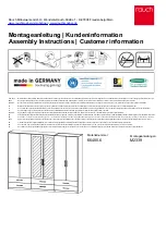 Предварительный просмотр 1 страницы Rauch M2339 Assembly Instructions Manual