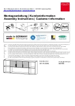 Предварительный просмотр 1 страницы Rauch M2390 Assembly Instructions Manual