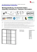 Предварительный просмотр 1 страницы Rauch M2453 Assembly Instructions Manual