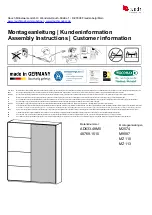 Предварительный просмотр 1 страницы Rauch M2574 Assembly Instructions Manual