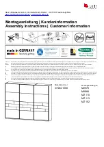 Предварительный просмотр 1 страницы Rauch M2576 Assembly Instructions Manual