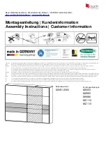 Rauch M2583 Assembly Instructions Manual предпросмотр