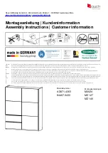 Rauch M2624 Assembly Instructions Manual предпросмотр