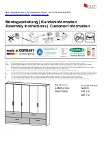 Предварительный просмотр 1 страницы Rauch M2631 Assembly Instructions Manual