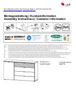 Предварительный просмотр 1 страницы Rauch M2773 Assembly Instructions Manual