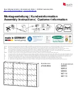 Rauch M2812 Assembly Instructions Manual предпросмотр