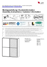 Предварительный просмотр 1 страницы Rauch M9976 Assembly Instructions Manual