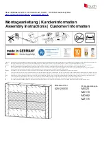 Предварительный просмотр 1 страницы Rauch MD119 Assembly Instructions Manual