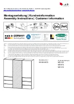 Rauch MD143 Assembly Instructions Manual предпросмотр