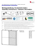 Предварительный просмотр 1 страницы Rauch MD990 Assembly Instructions Manual