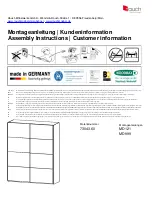 Rauch MD999 Assembly Instructions Manual предпросмотр