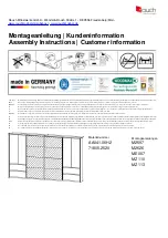 Предварительный просмотр 1 страницы Rauch ME007 Assembly Instructions Manual