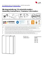 Предварительный просмотр 1 страницы Rauch ME190 Assembly Instructions Manual