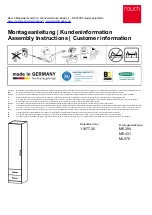 Предварительный просмотр 1 страницы Rauch ME294 Assembly Instructions Manual