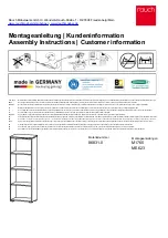 Предварительный просмотр 1 страницы Rauch ME623 Assembly Instructions Manual