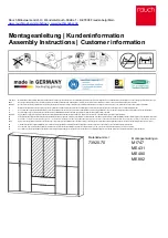 Rauch ME882 Assembly Instructions Manual предпросмотр