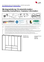 Rauch ME996 Assembly Instructions Manual предпросмотр