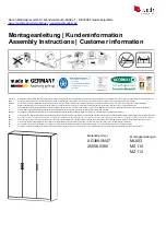 Rauch ML003 Assembly Instructions Manual предпросмотр