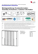 Rauch MZ215 Assembly Instructions Manual предпросмотр