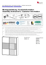 Предварительный просмотр 1 страницы Rauch Prenzlau MZ146 Assembly Instructions Manual