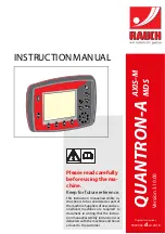 Rauch QUANTRON-A AXIS-M 20 EMC Instruction Manual preview