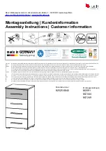 Предварительный просмотр 1 страницы Rauch Tarragona M2091 Assembly Instructions Manual