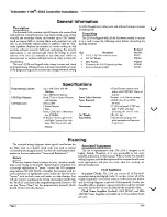 Preview for 2 page of rauland Telecenter 1100 2524 Installation Manual