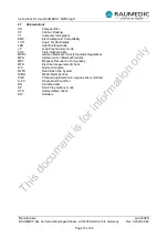 Preview for 15 page of RAUMEDIC MPR2 logO Instructions For Use Manual