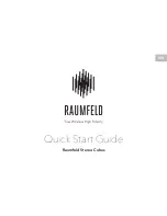 Raumfeld Stereo Cubes Quick Start Manual preview