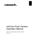 Rausch minCam Operation Manual preview