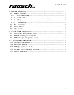 Preview for 3 page of Rausch minCam360 Operation Manual