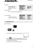 Предварительный просмотр 7 страницы Rausch minCord Operation Manual