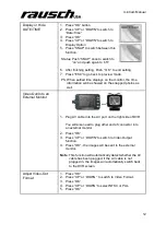 Предварительный просмотр 10 страницы Rausch minCord Operation Manual