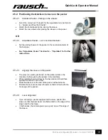 Preview for 18 page of Rausch QuickLock Operator'S Manual