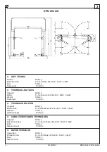 Предварительный просмотр 14 страницы Ravaglioli KPN 250LIK-A Manual