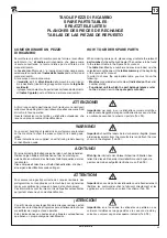 Предварительный просмотр 45 страницы Ravaglioli KPS234HE Original Instructions Manual