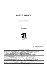 Preview for 1 page of Ravaglioli KPX337 WBMW Manual