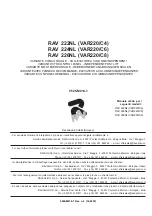 Preview for 1 page of Ravaglioli RAV 222NL Manual