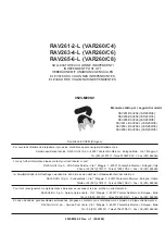 Preview for 1 page of Ravaglioli RAV261 Manual