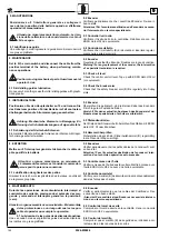 Предварительный просмотр 162 страницы Ravaglioli RAV307H.4 8WS/LS VAR290/F Original Instructions Manual