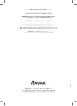 Preview for 16 page of RAVAK CAMPANULA Manual